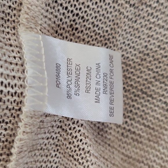 Brand New ALMOST FAMOUS OPEN HOODED DUSTER SWEATER -S - Picture 4 of 4